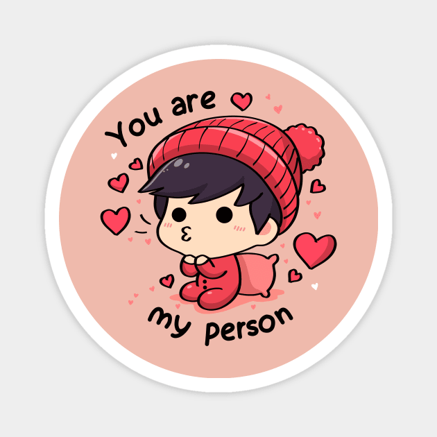 My person Magnet by StickerMainia